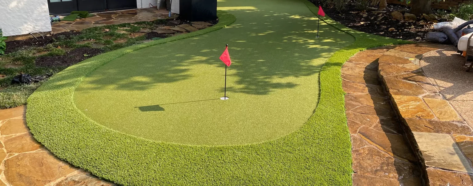 Putting Green Installation in Crosby, TX